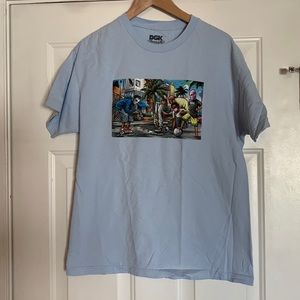 DGK sky blue shirt